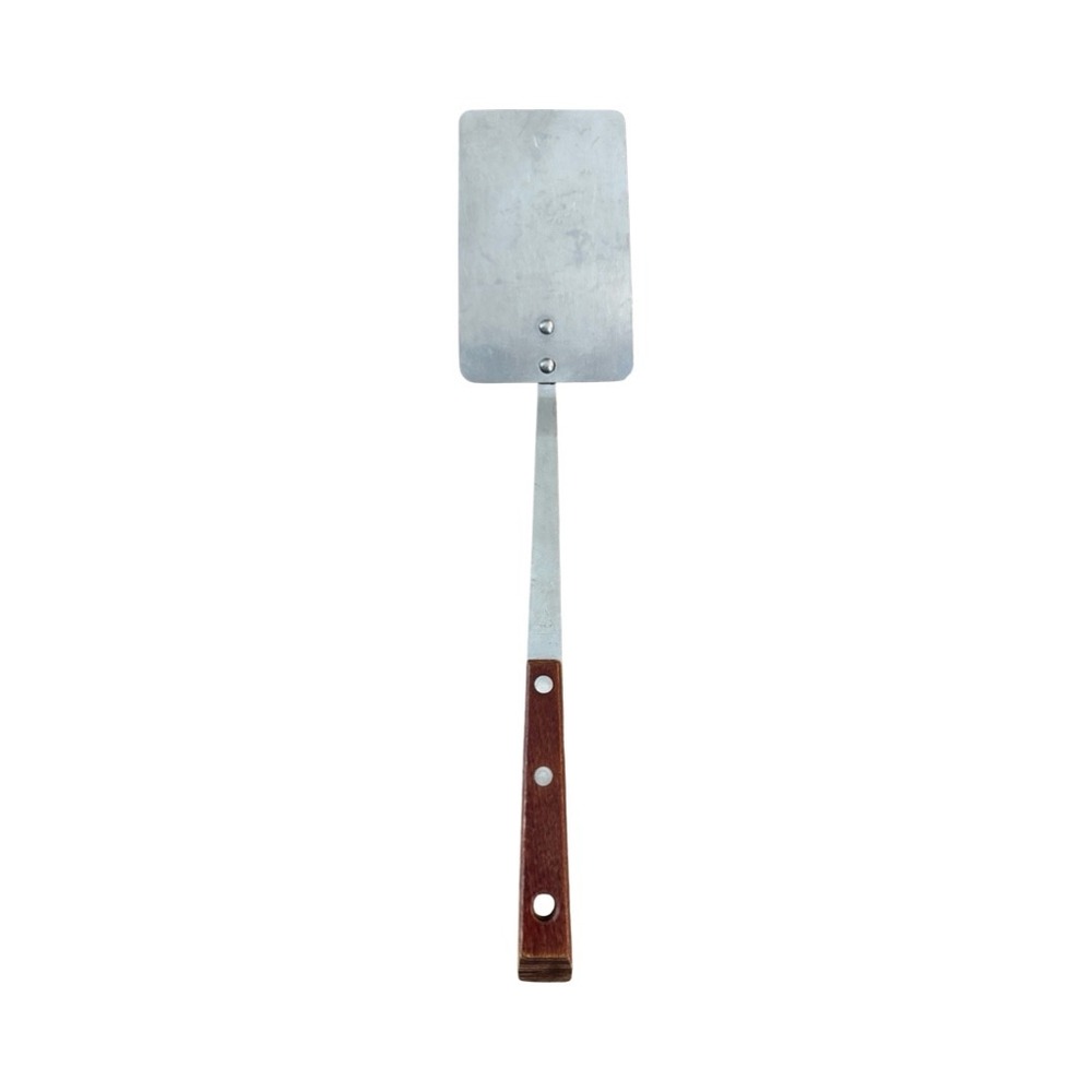 Vintage Household Japan Stainless Steel Spatula Wood Handle
